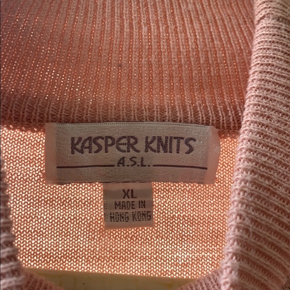 Pink Turtleneck by Kasper Knits - Picture 2 of 5